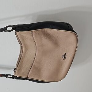 COACH 38696 Chaise Crossbody Colorblock Taupe